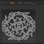 Zbrushで作るレリーフのチュートリアル動画です。