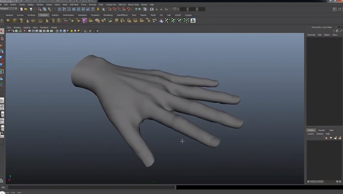 Mayaでリアルな手をモデリングするチュートリアル動画 3dcg最新情報サイト Modeling Happy