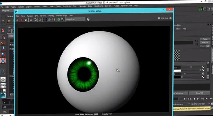 目のモデリングや質感設定を集めました 3dcg最新情報サイト Modeling Happy