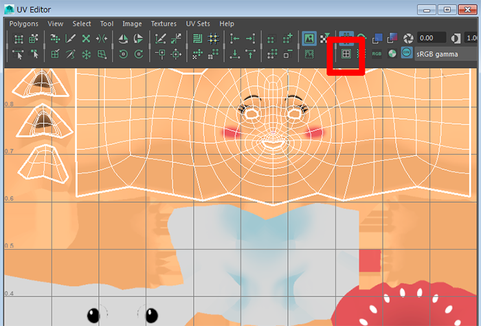 Mayaでuv展開した時にuvの切れ目がどこか見やすくする方法 3dcg最新情報サイト Modeling Happy