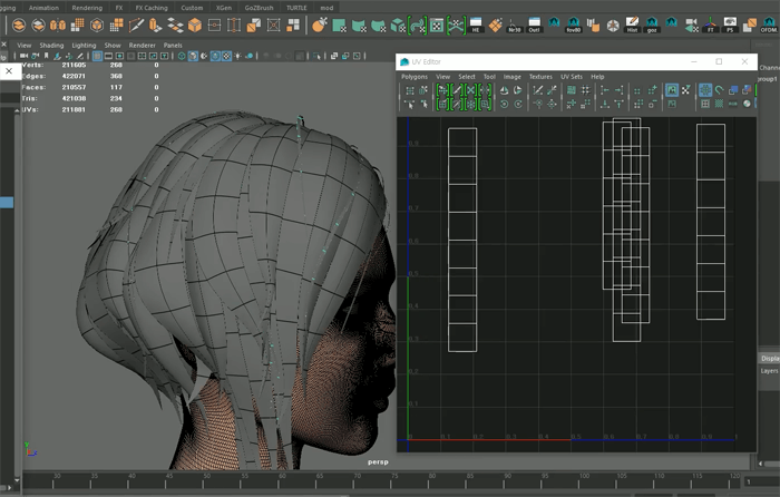 早くて簡単 サブスタンスペインターを使って板ポリなのにリアルな髪の毛のテクスチャーを作るチュートリアル動画です 3dcg最新情報サイト Modeling Happy