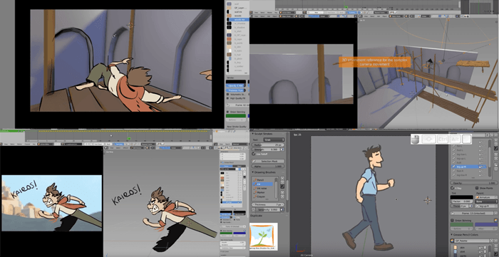 ブレンダーがいつのまにか Grease Pencil の2dアニメーション機能搭載で凄いソフトになっていた 3dcg最新情報サイト Modeling Happy