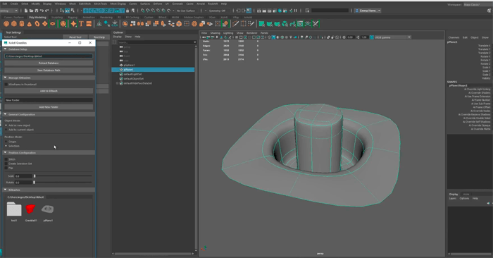 初心者向け 柱のある丸く曲線のある建物をmayaでモデリングするチュートリアル動画 3dcg最新情報サイト Modeling Happy