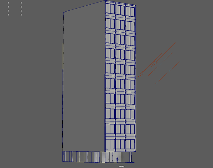 Mayaを使って初心者のuv展開方法 ビルに沢山ある窓はどう展開するのか 3dcg最新情報サイト Modeling Happy