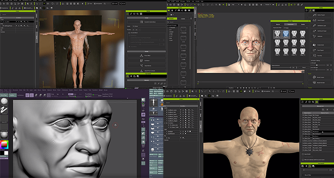 低予算でキャラクターを作れるソフトcharacter Creator3 3dcg最新情報サイト Modeling Happy