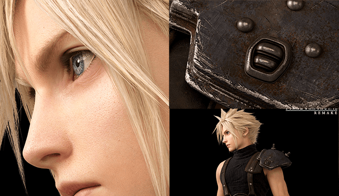 Ff7 Remakeのクラウドの肌質まで見える高解像度画像 3dcg最新情報サイト Modeling Happy