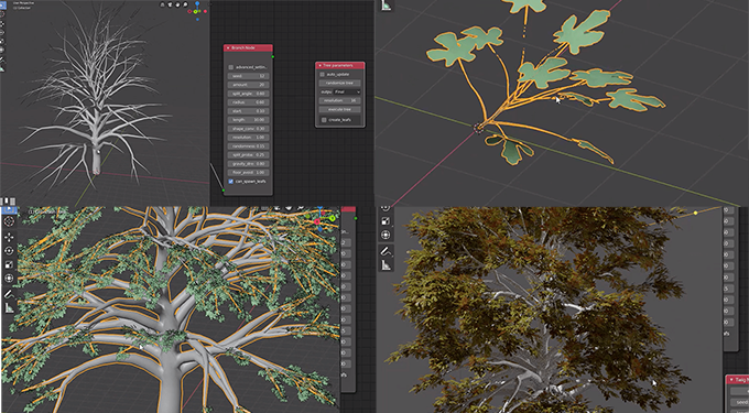 modular tree blender 2.93