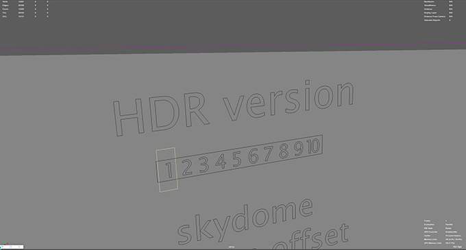 Lookdev Kit Mayaでhdrを切り替えながらターンテーブルを作れる無料ツール 3dcg最新情報サイト Modeling Happy