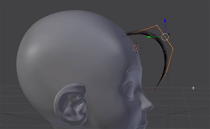 こんなに早く髪の毛が作れるとは ブレンダーのnurbsカーブで髪の毛を作り上げるチュートリアル動画 3dcg最新情報サイト Modeling Happy