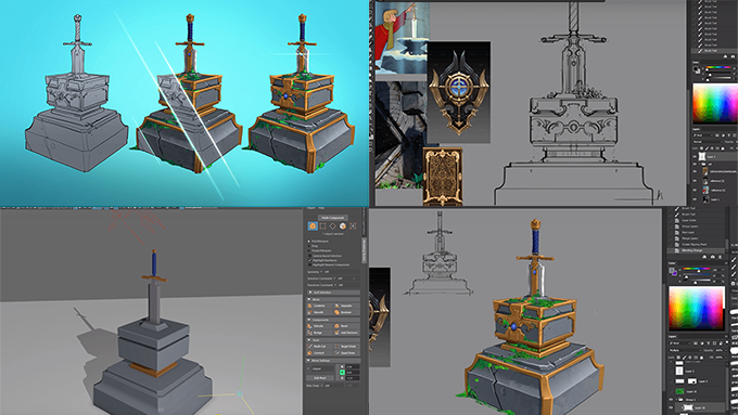 3dツールを使うとイラストを描く人も便利になる事が分かる動画 3dcg最新情報サイト Modeling Happy