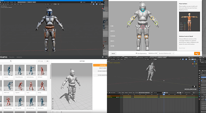 Blenderでキャラクターを作れば知識がなくてもアニメーションを簡単 