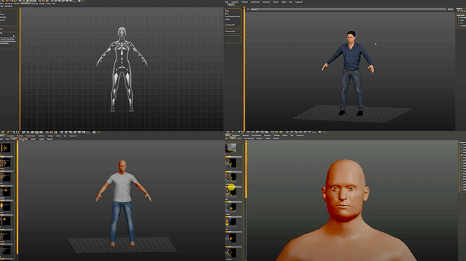 Make Human 無料で子供から老人まで色々な素体モデルを作れる無料のcgツール 3dcg最新情報サイト Modeling Happy