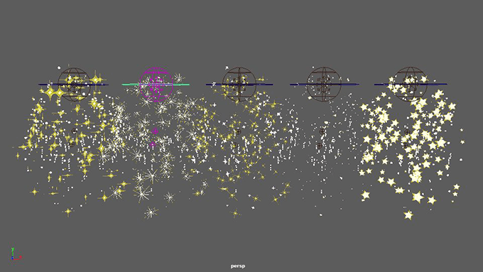 Ultimate Sparkle Mayaでティンカーベルやシンデレラのようなキラキラを表現できるパーティクルリグシステムが販売中 3dcg最新情報サイト Modeling Happy