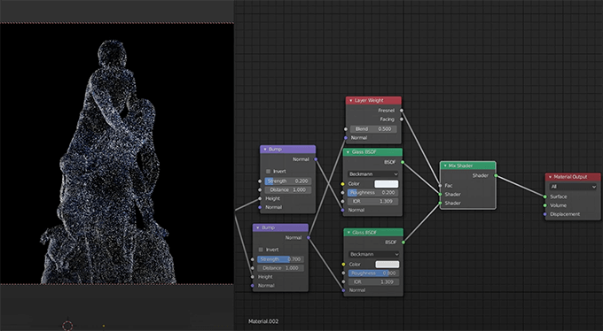 Blenderでフォトリアルな氷マテリアルを作ってモデルに使う方法 3dcg最新情報サイト Modeling Happy