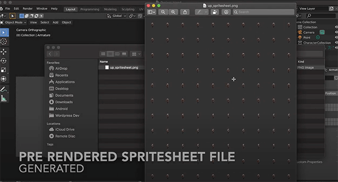 Blenderでスプライトシートを作成出来るアドオン 3dcg最新情報サイト Modeling Happy