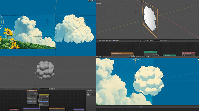 Blenderでジブリ調の雲をvolumetricsを使って表現するチュートリアル動画 3dcg最新情報サイト Modeling Happy