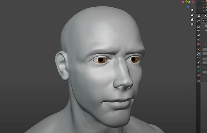 Blender 筋肉の付き方をスカルプトされていく様子を見ながら勉強できる動画 3dcg最新情報サイト Modeling Happy