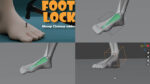 Foot Lock モーキャプデータ等の足の滑りを数クリックで固定して調整出来るBlender用アドオン • 3DCG最新情報サイト ...