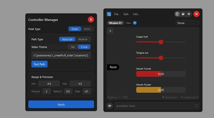 Blender・Maya対応!コントローラー選択を効率化するツール「BGEN Picker」 • 3DCG最新情報サイト MODELING HAPPY